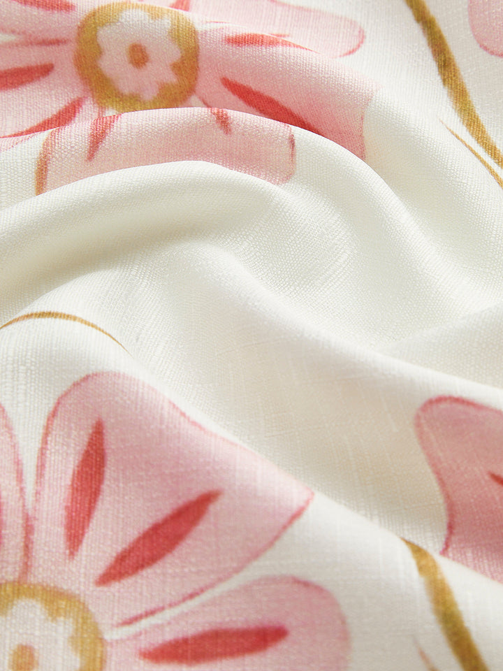Romantisches ärmelloses kurzes Kleid mit Print