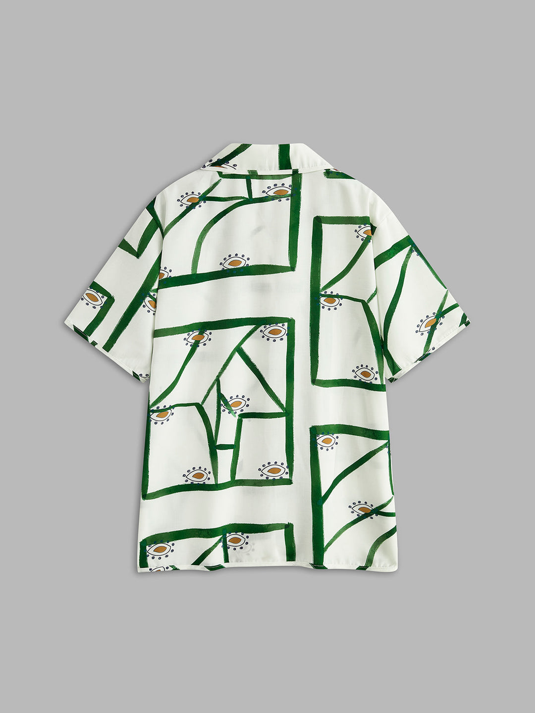 Print Kordelzug-Shorts-Set
