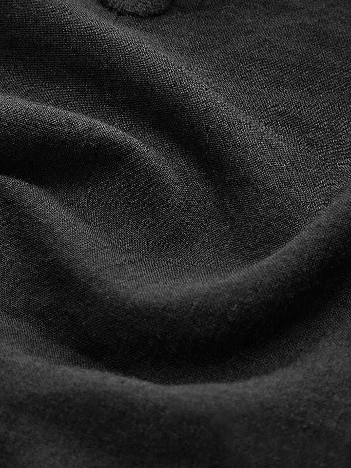 Halbtransparente Baumwollkleid mit Schlüsselloch-Ausschnitt, Midi