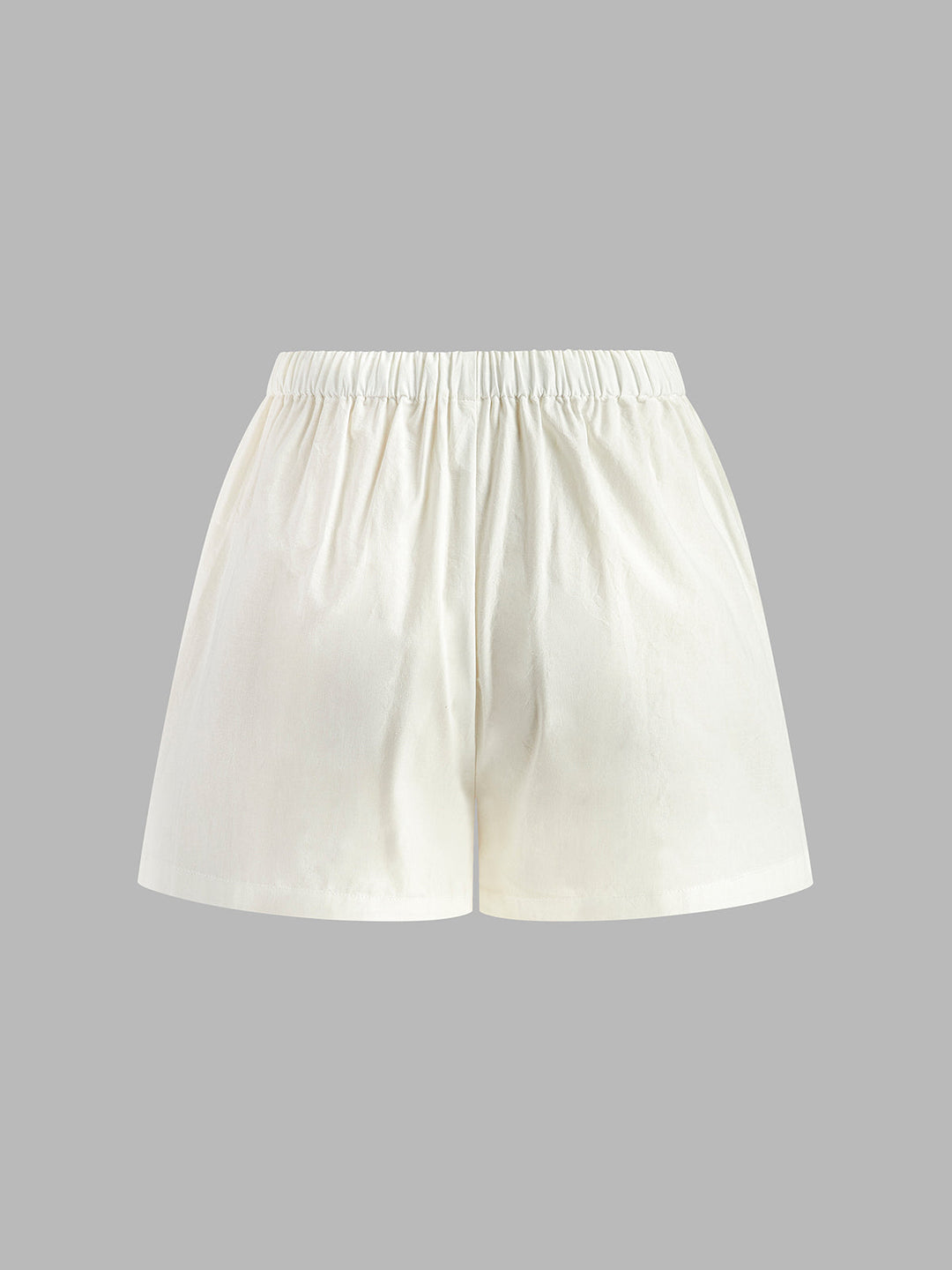 Latzhose Geteilter Freizeitshorts-Set