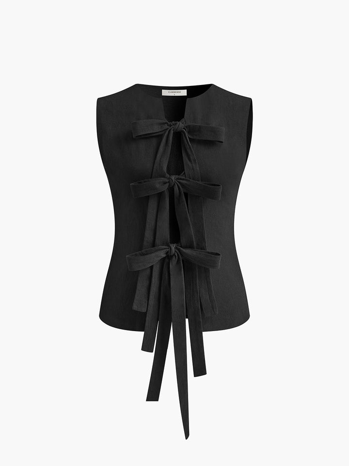 Geknotete Mehrzweck-Tanktop aus Baumwolle