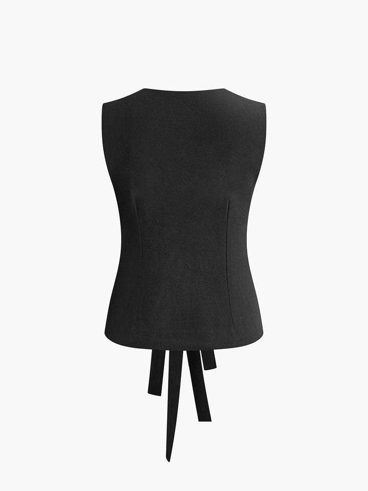 Geknotete Mehrzweck-Tanktop aus Baumwolle