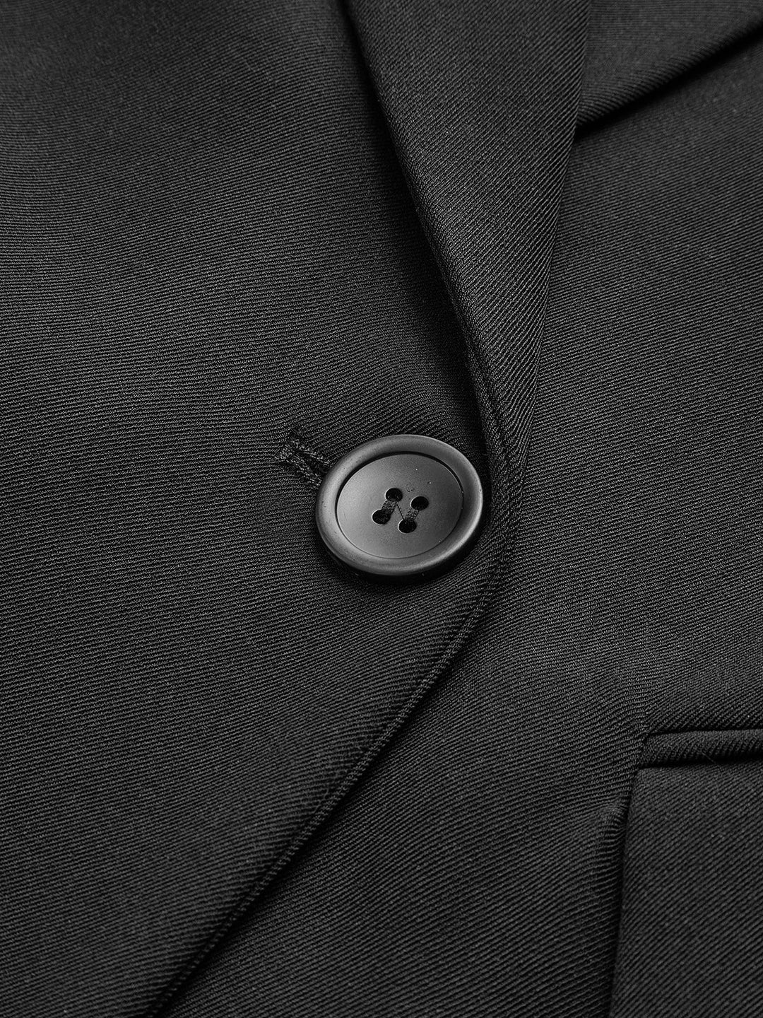 Kragen-Taschen-Blazer-Mantel