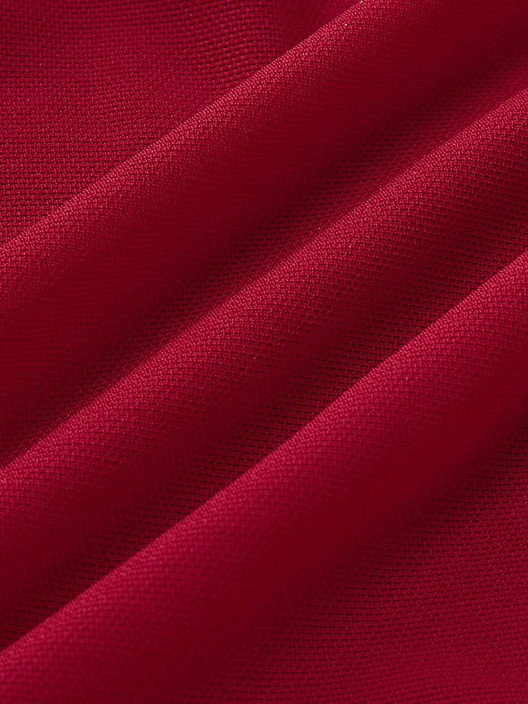 Plissiertes Jersey-T-Shirt