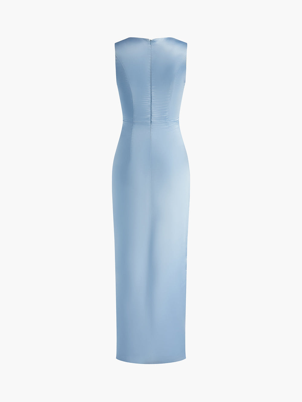 Lettuce Trim Split Tank Langes Kleid
