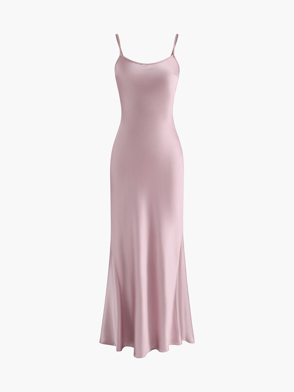 Rosetten-Rückenfreies Cami-Maxikleid