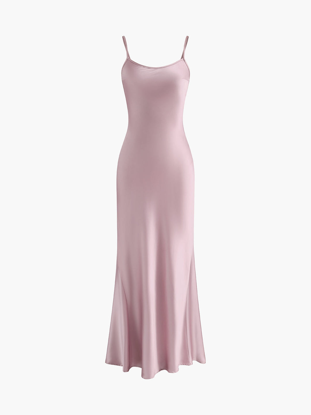 Rosetten-Rückenfreies Cami-Maxikleid