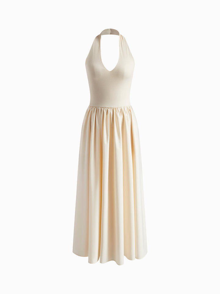 Kleid mit Taschen und ohne Rückenlehne