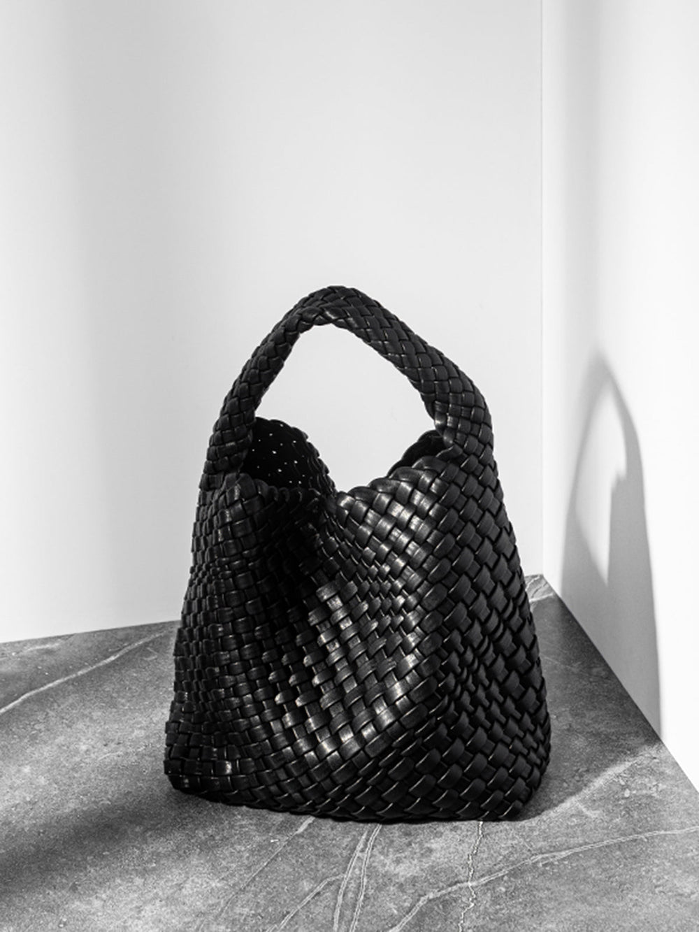 Große Kapazität Gewebte Achseltasche