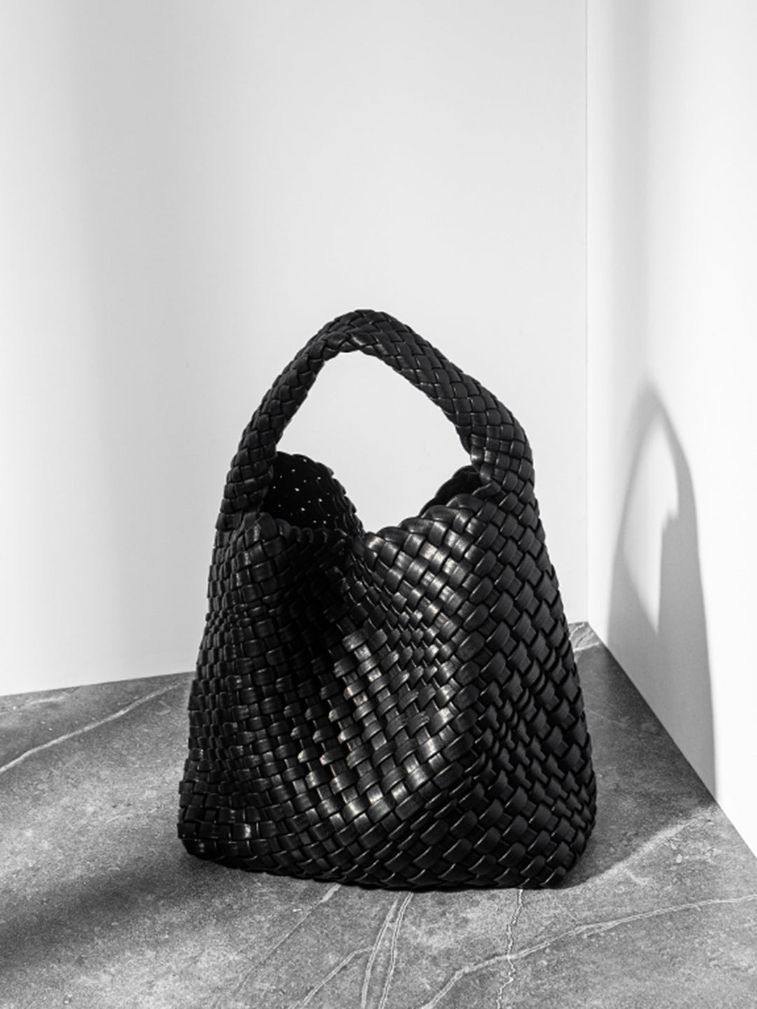Große Kapazität Gewebte Achseltasche
