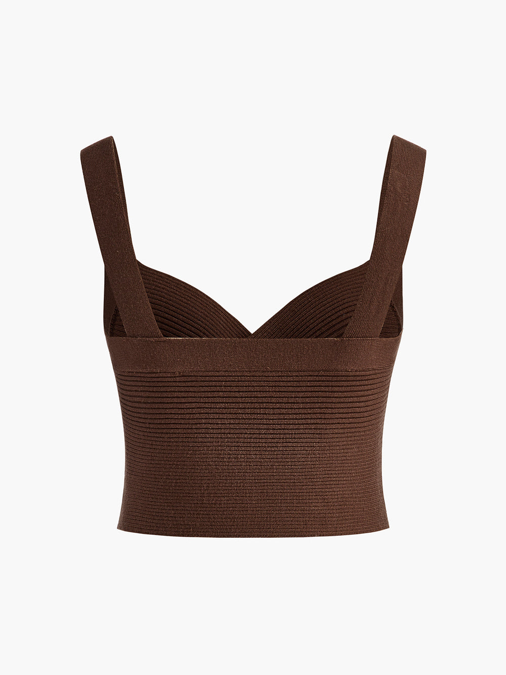 Criss Cross Sweetheart Crop Pullover-Weste