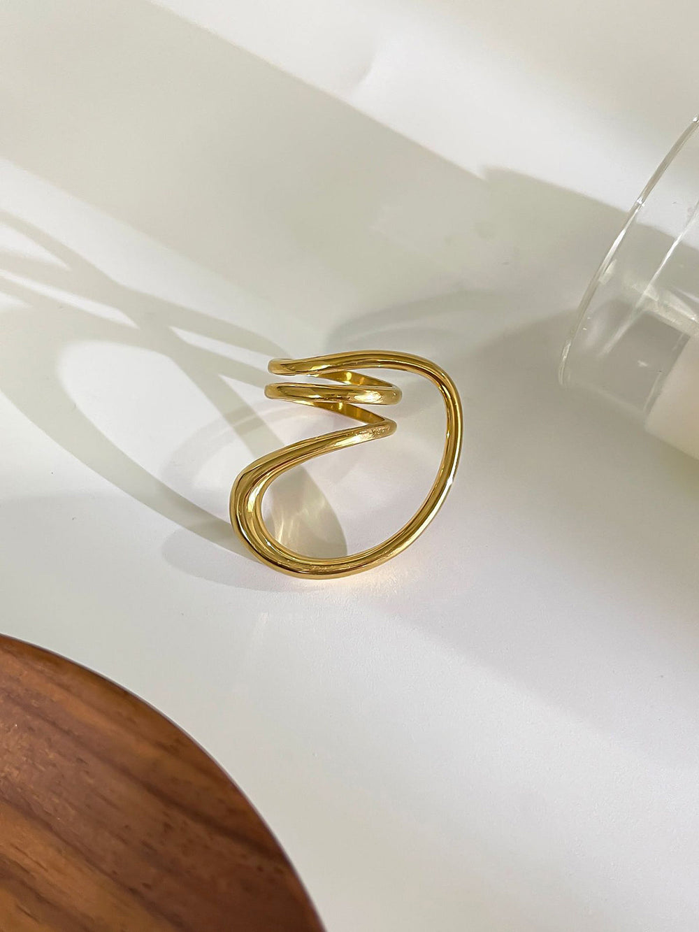 1 Stk. Unregelmäßiger Frühlings-Twist-Ring