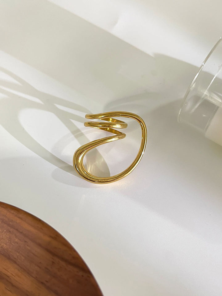 1 Stk. Unregelmäßiger Frühlings-Twist-Ring