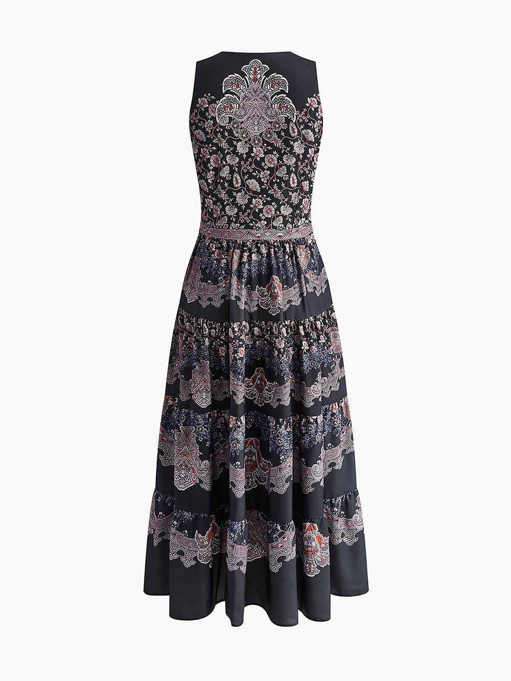 Beheme bedrucktes Blumenkleid