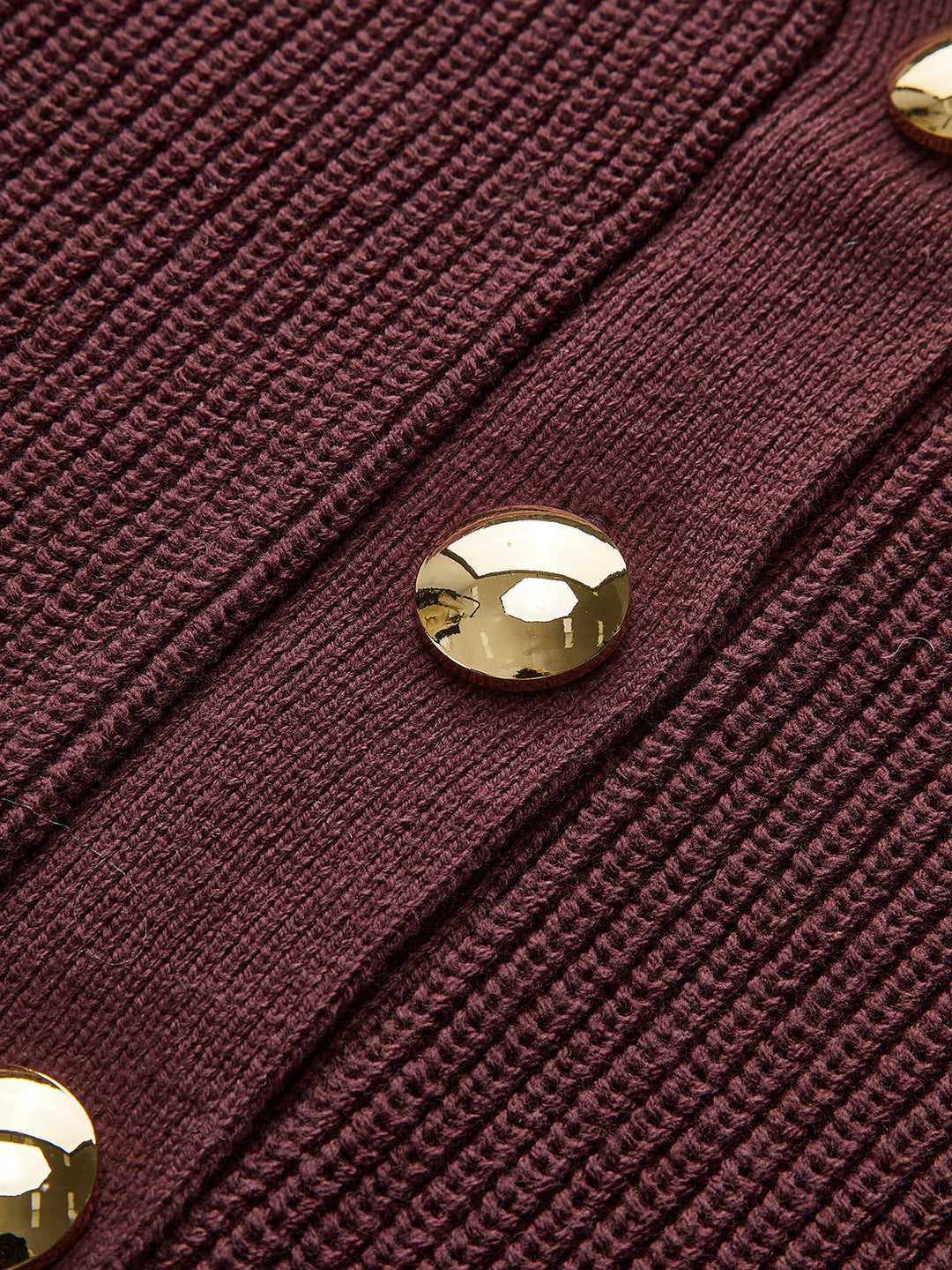 Gekämmte Baumwollmischung Gerippter Pullover-Weste