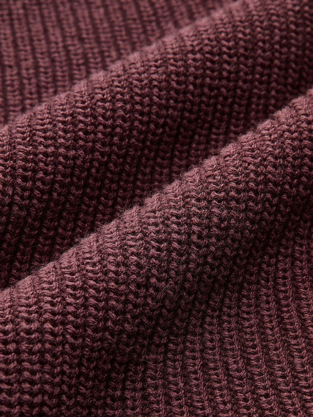 Gekämmte Baumwollmischung Gerippter Pullover-Weste