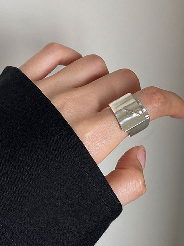Minimalist Tunnel Offener Ring