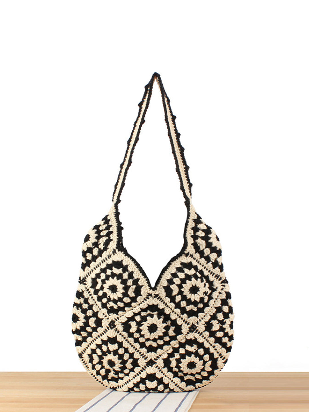 Boheme Strick Hobo Tasche