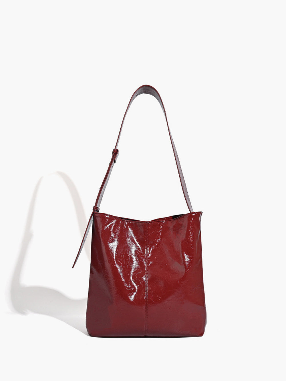 Rote Oversize-Tragetasche