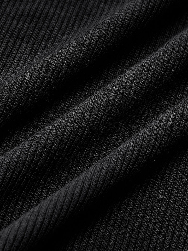 Basic Langarmshirt mit Paspelierungen