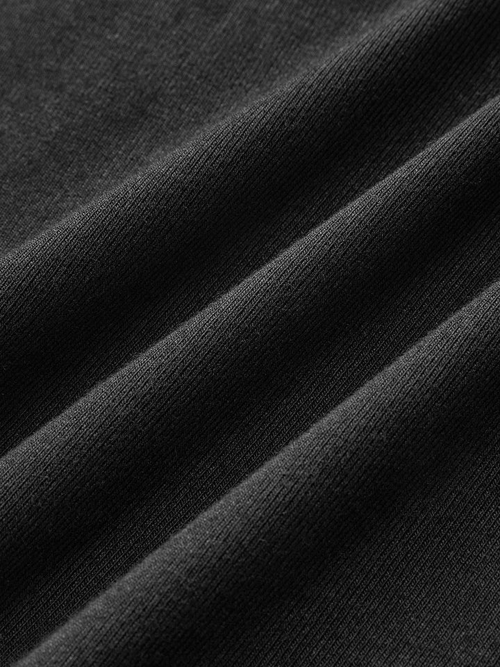 Gefaltetes Netz-Schlauchkleid mit Schal