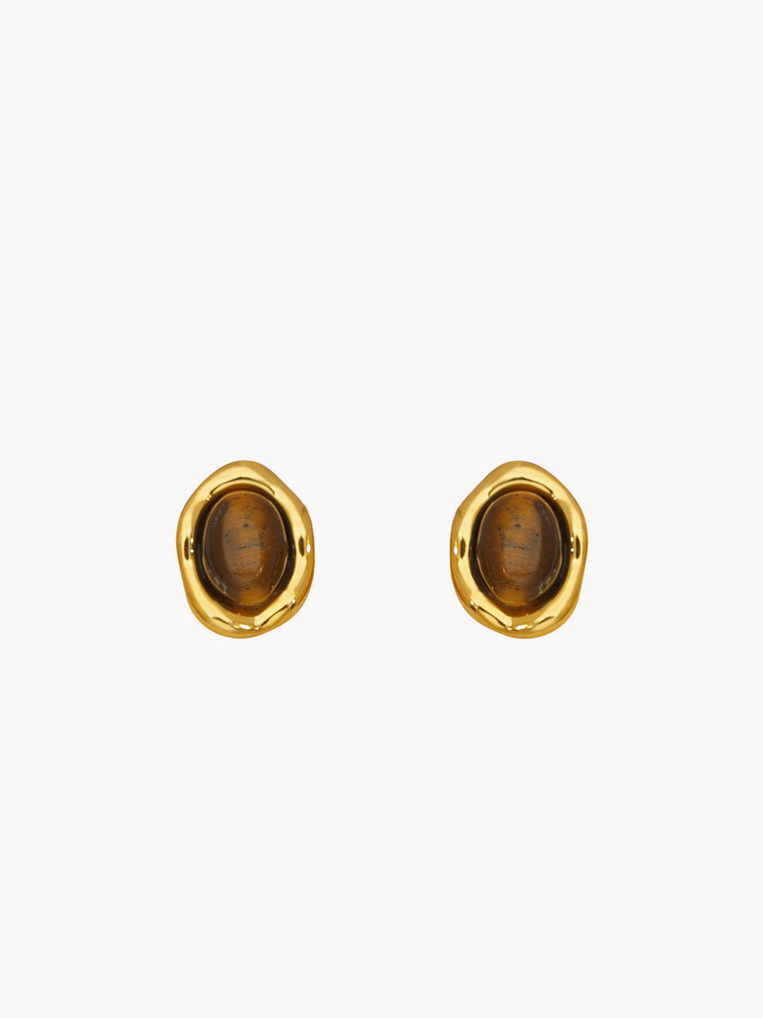 Vintage Tiger Eye Ohrringe
