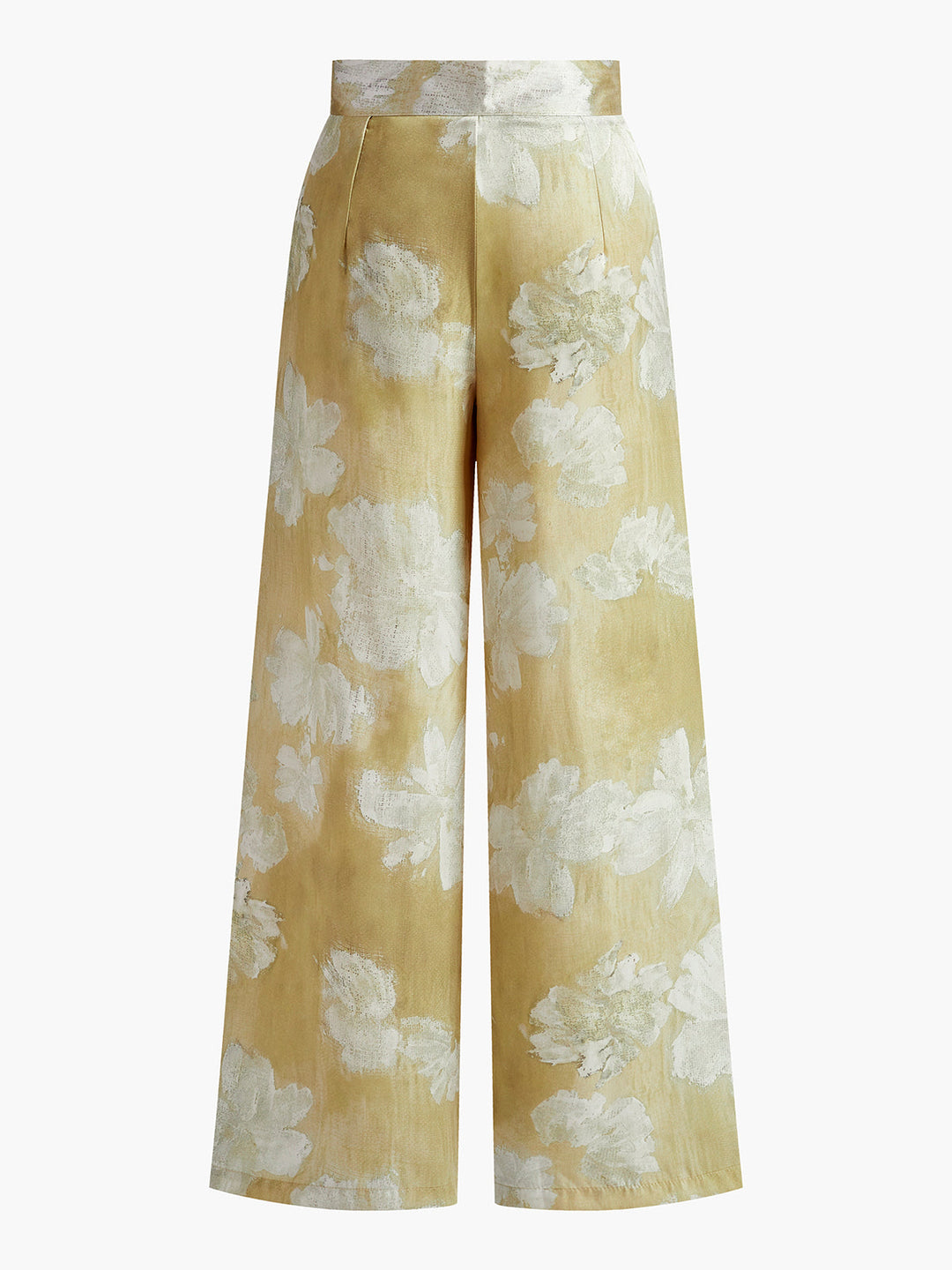 Romantische Blumenmuster Gerade Hose