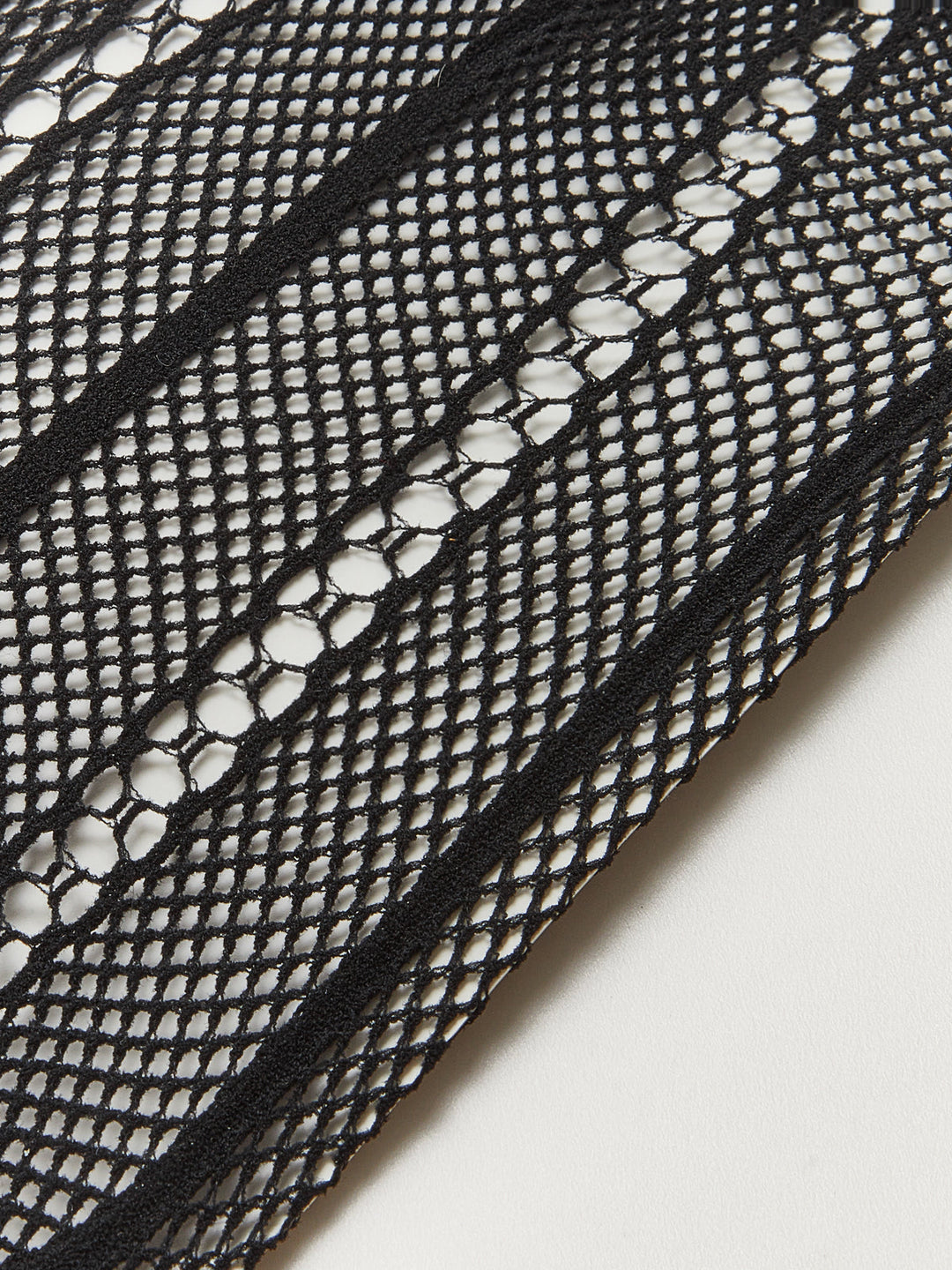 Hohltransparente Strumpfhose mit Soft-Touch
