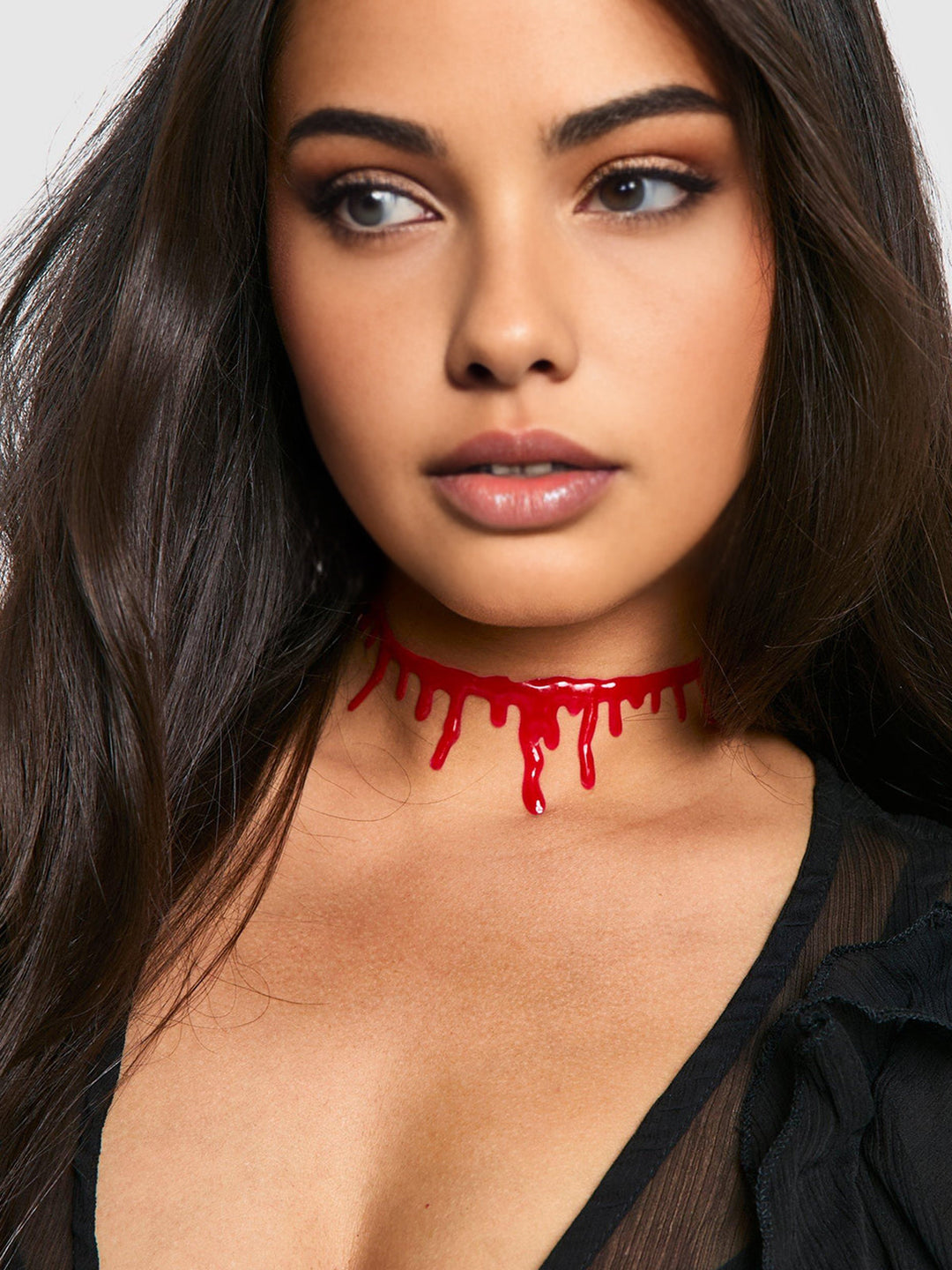 Halloween Blutende Choker-Halskette