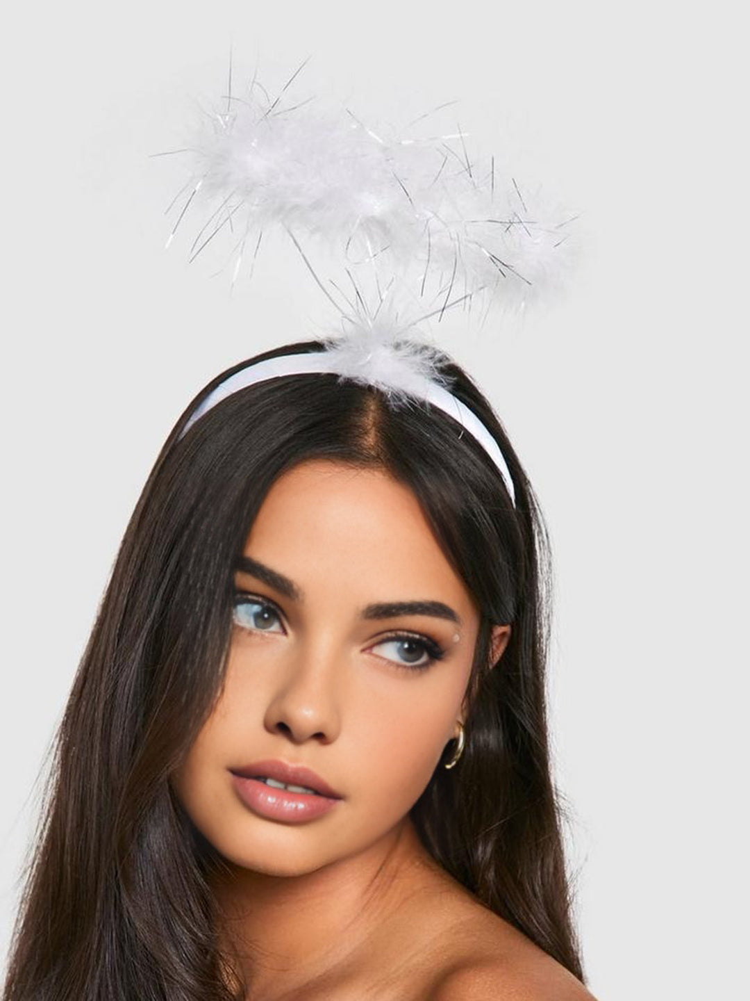 Halloween Herz Feder Stirnband