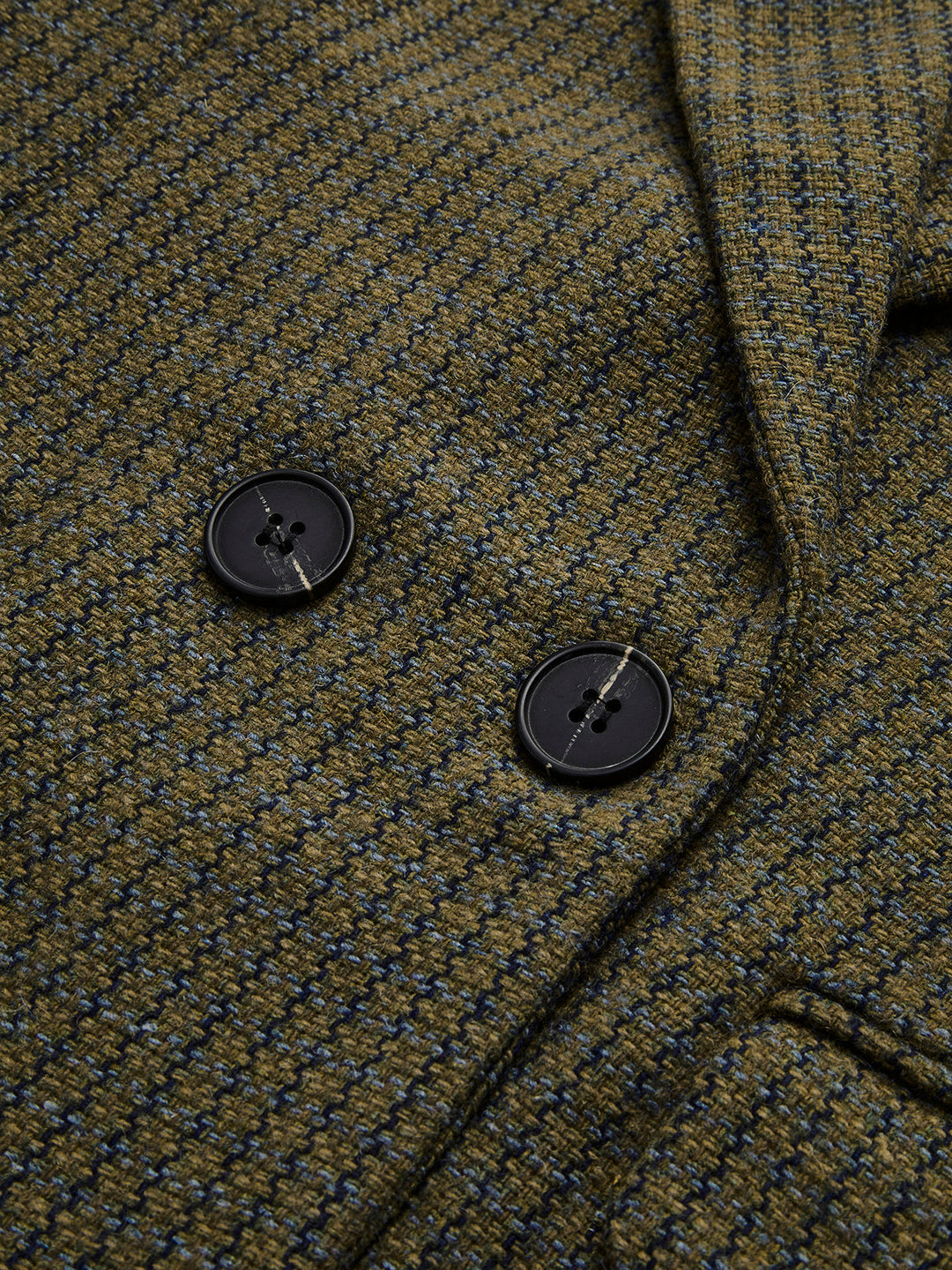 Oversized Tweed Karomuster Blazer