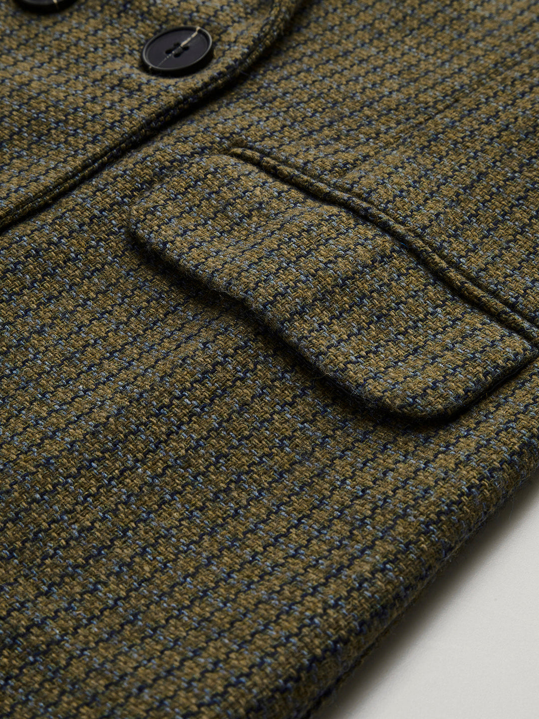 Oversized Tweed Karomuster Blazer