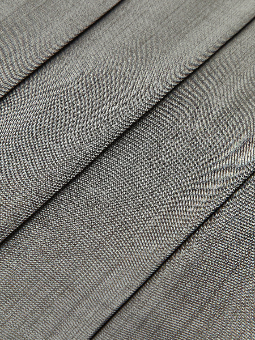 Rundhalsausschnitt Faltenzier-Tank-Kleid