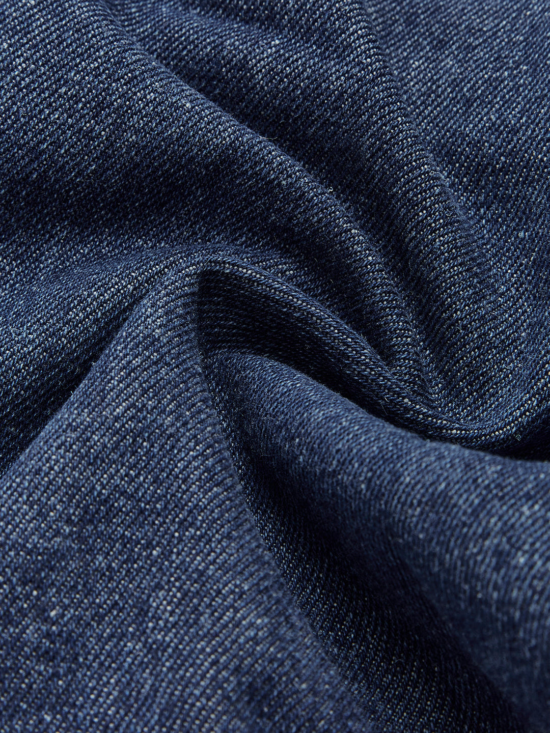 Denim Weste mit Klappkragen und Taschen
