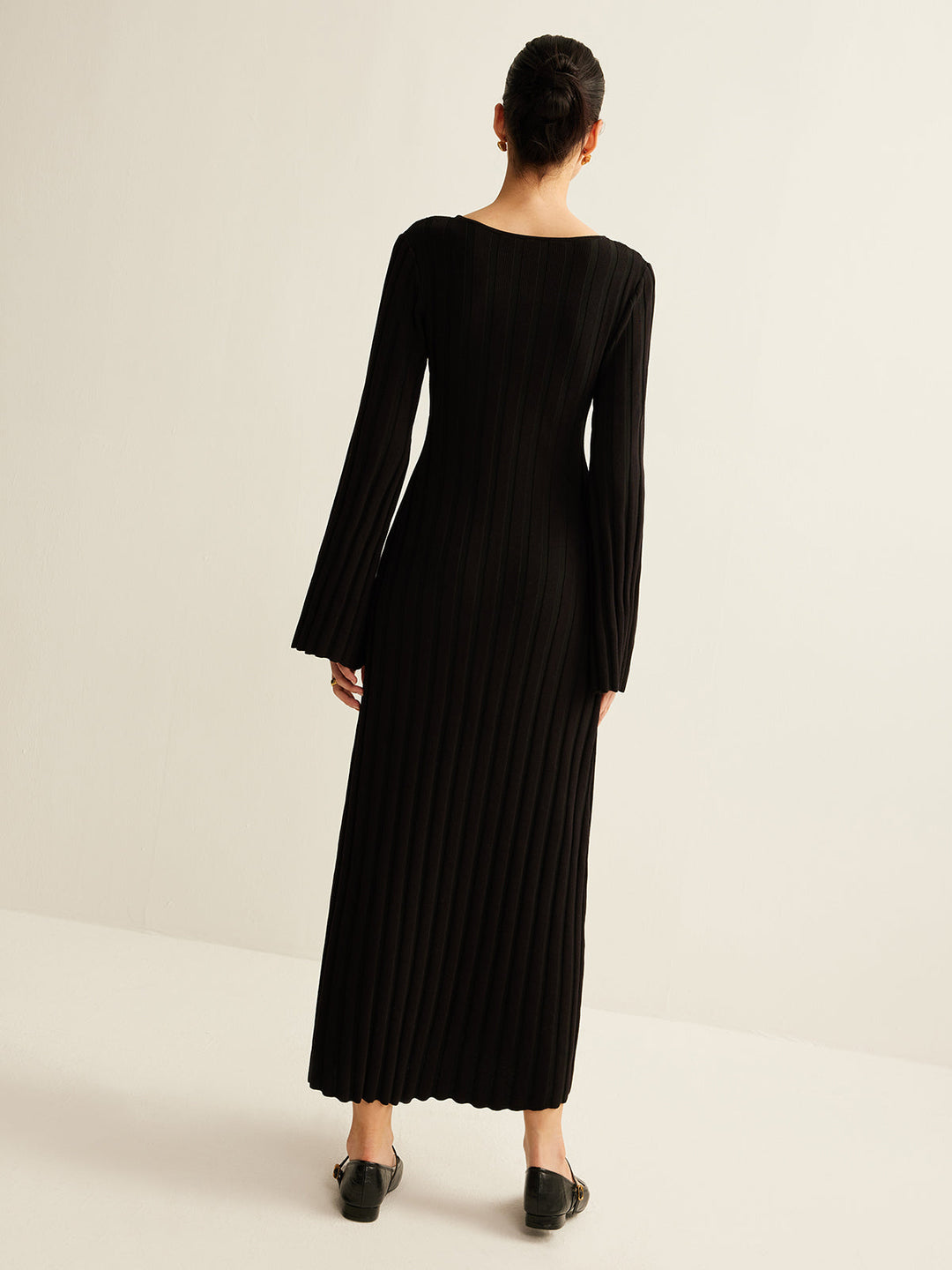Cutout-Strickkleid