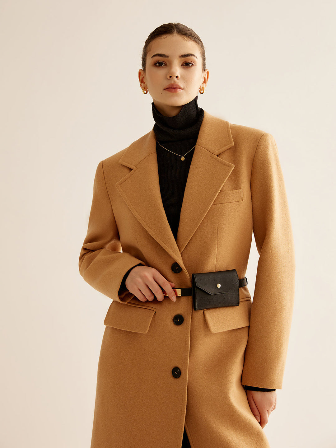 Leder-Gürteltaschen-Set
