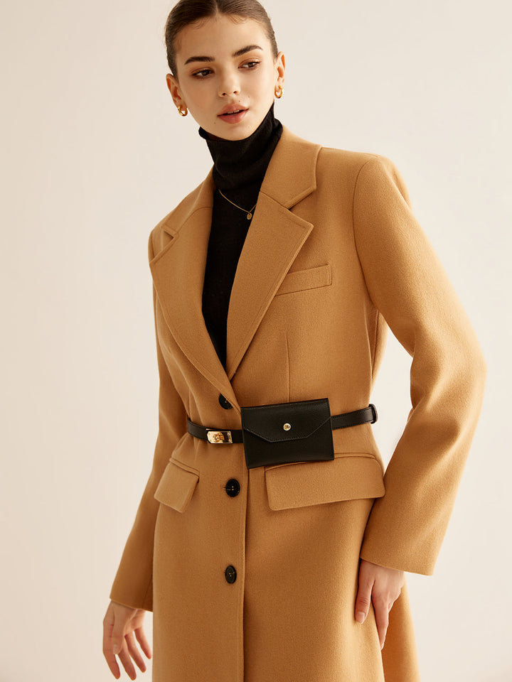 Leder-Gürteltaschen-Set
