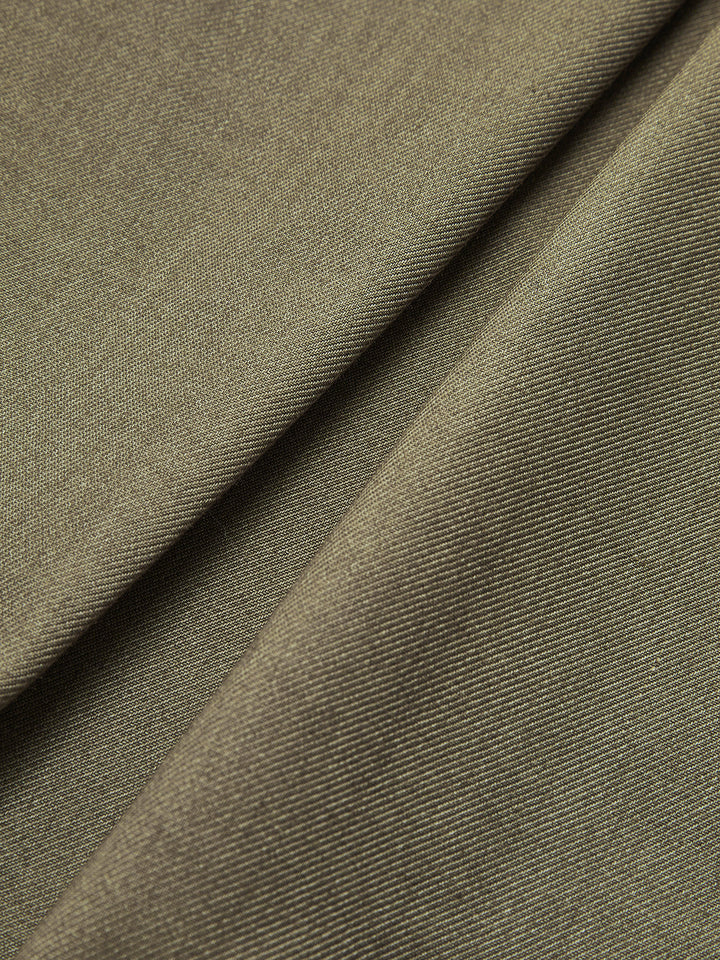 Shirred Plissiertes Etuikleid Mit Gürtel
