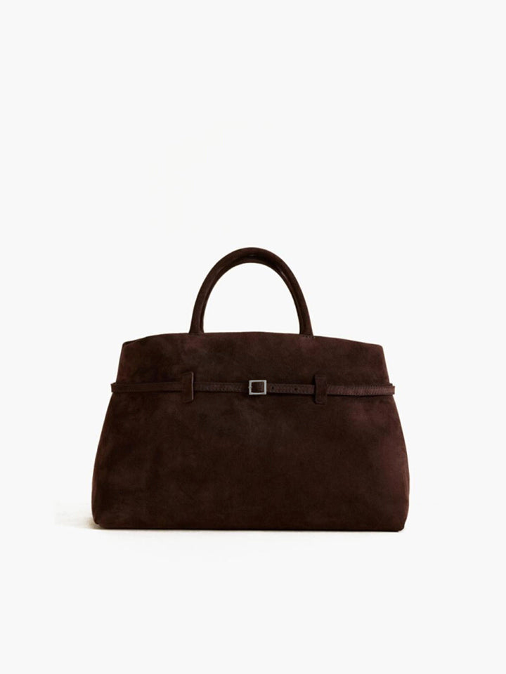 Vintage Tasche mit Schnallendesign und Henkel