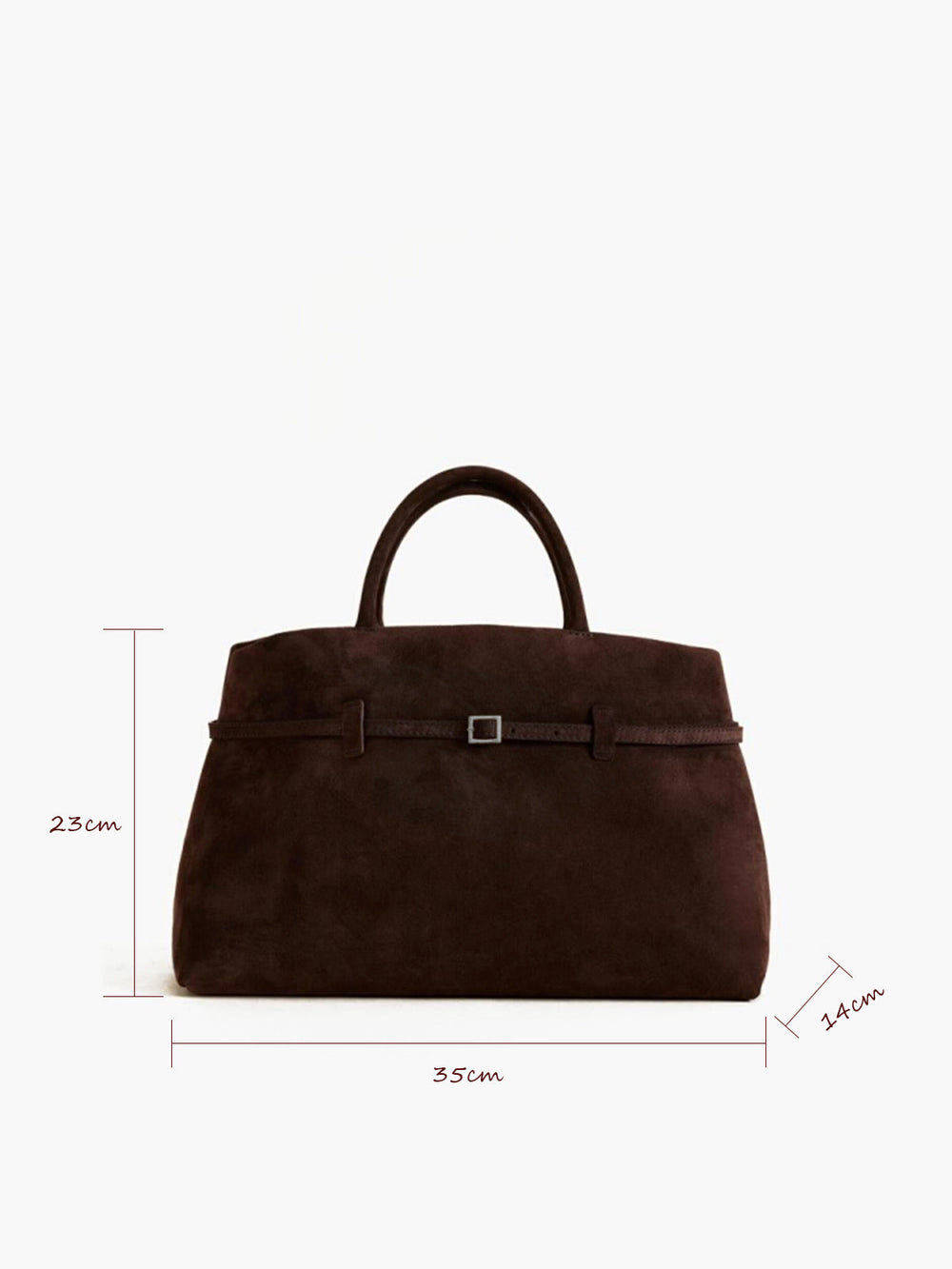 Vintage Tasche mit Schnallendesign und Henkel