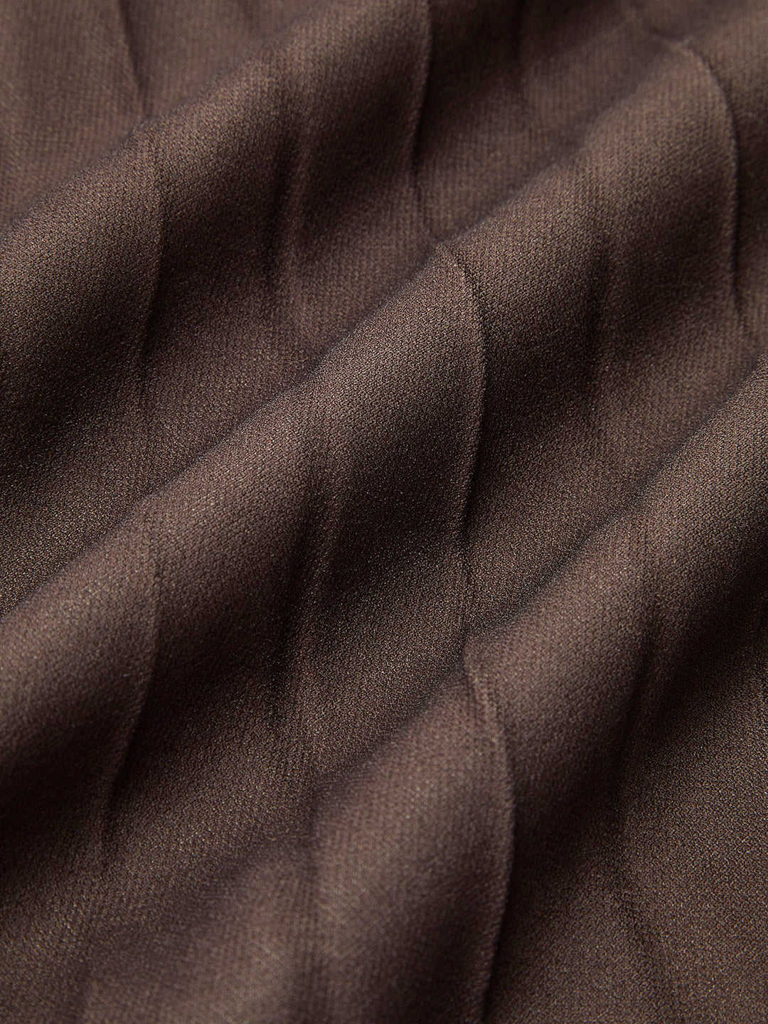 Color Block Pleated Skirt - German