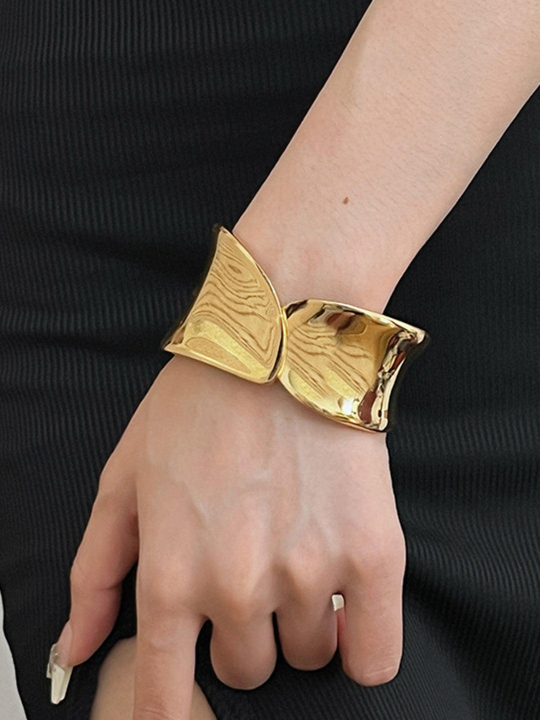 Gold Tunnel Armband