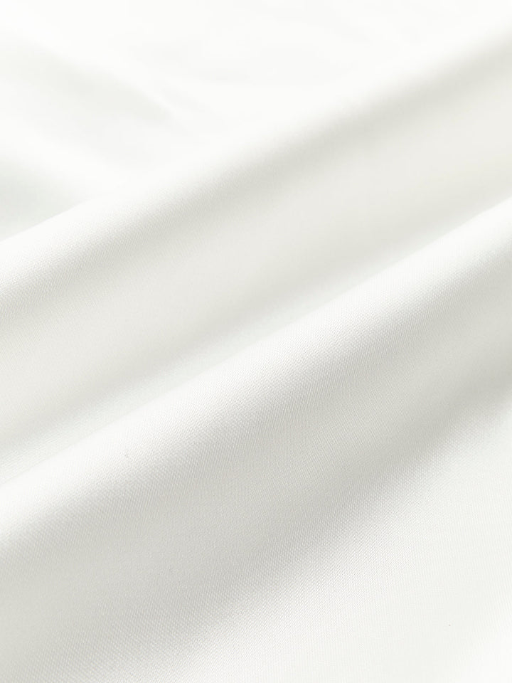 V-Ausschnitt Plissee Langarm-Bluse