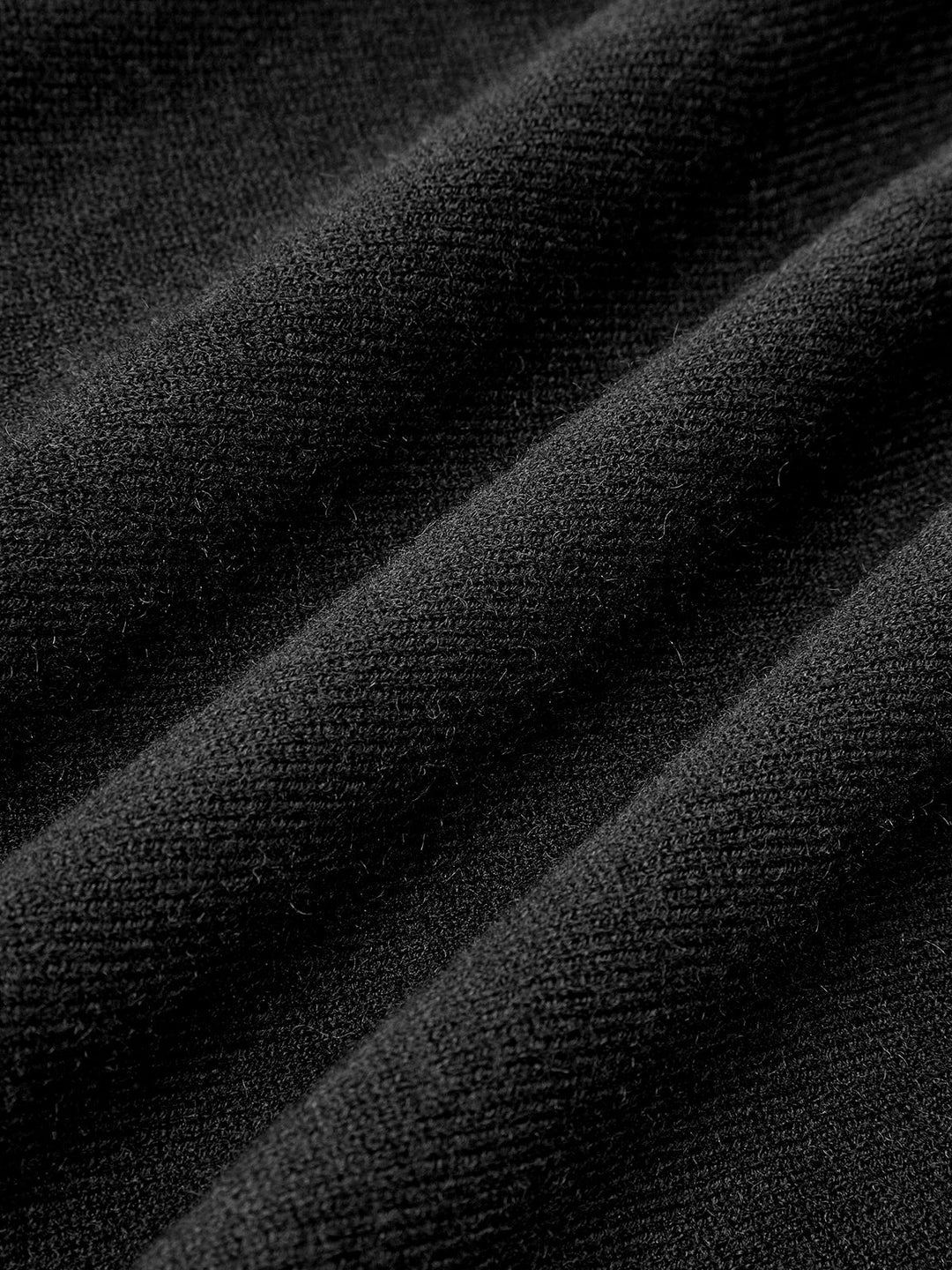 Schlichter Pullover-Strickkleid Kurz