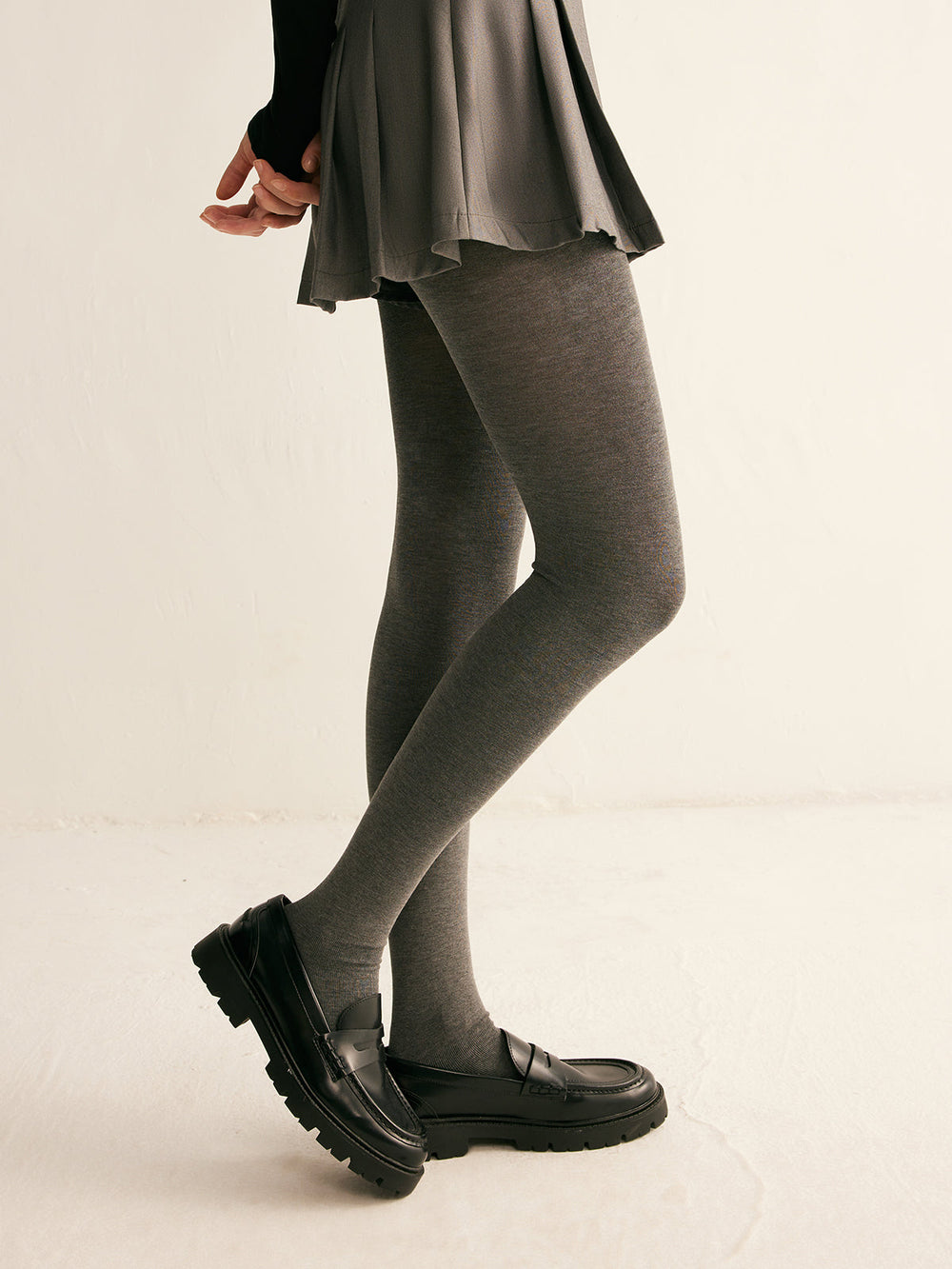 Einfache Soft-Touch-Leggings