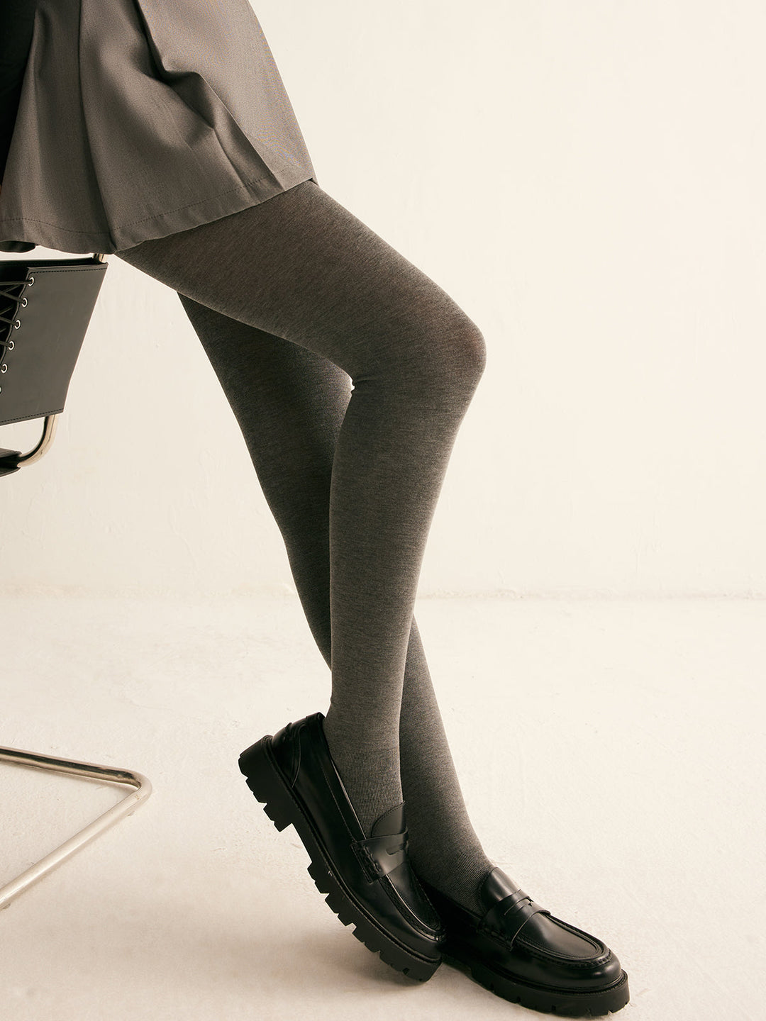 Einfache Soft-Touch-Leggings