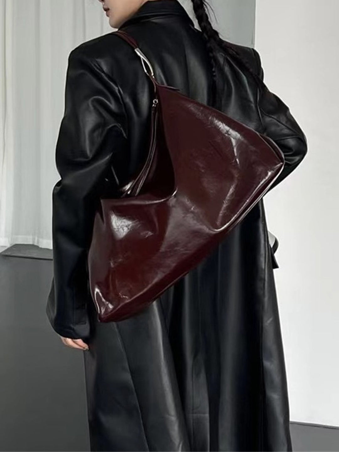 Zipper Weiche Hobo Tasche