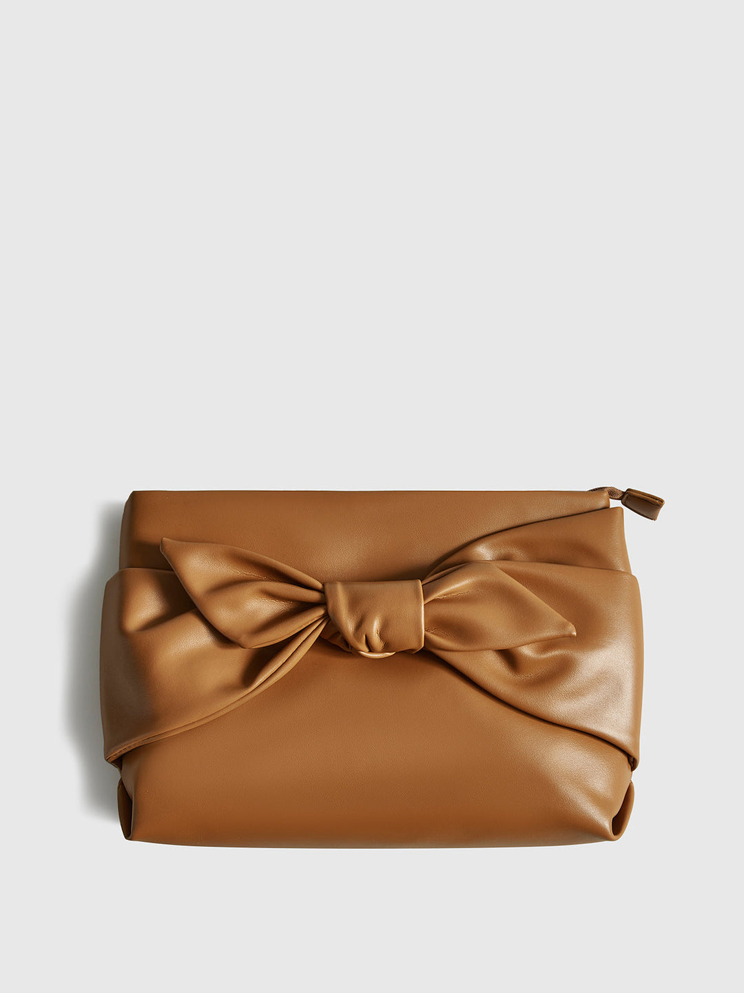 Bow Tofu Clutch Tasche