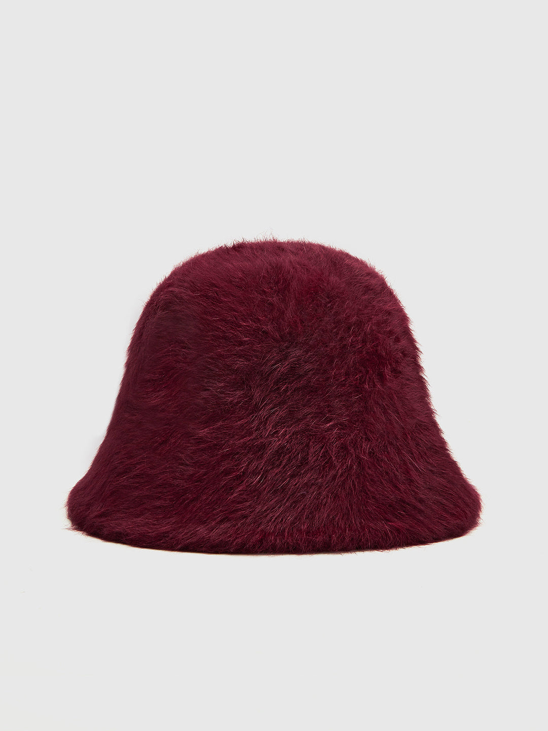Schlichter Bucket Hat aus Kaninchenfell