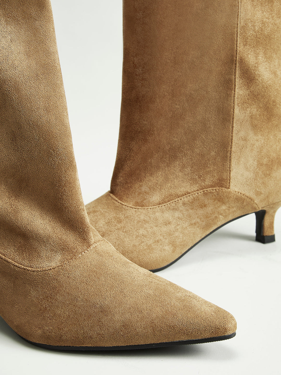 Kitten Wildleder Overknee-Stiefel